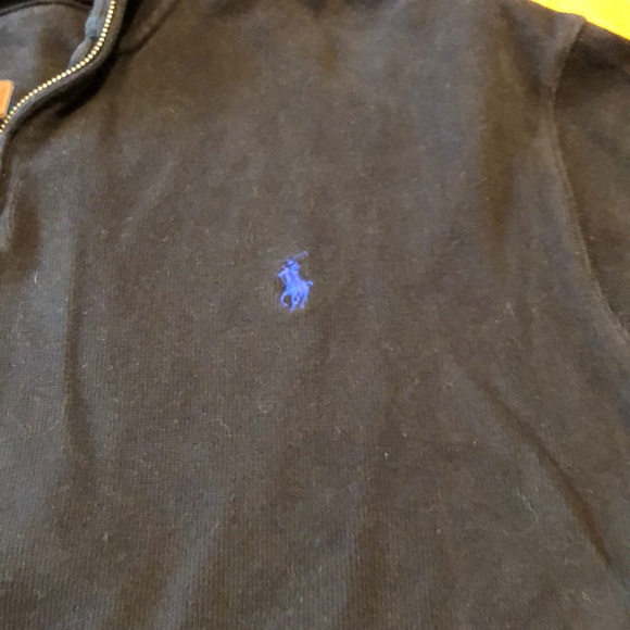 Men Polo Ralph Lauren Half Zip Pull Over XL - Picture 3 of 3